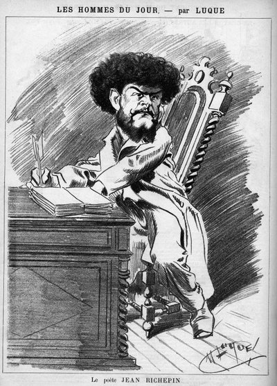ジャン・リシュパン（1849-1926）、フランスの作家。 作： Manuel Luque