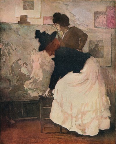 批評家、c1902 作： Manuel Robbe