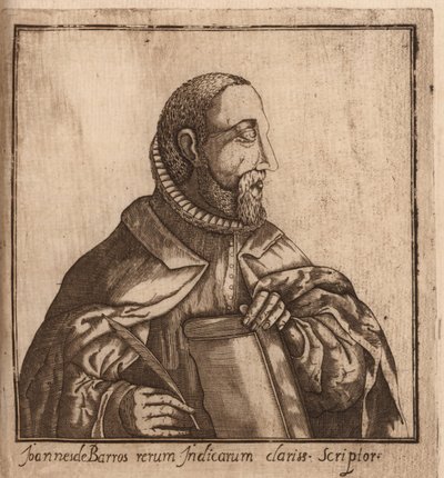 ジョアン・デ・バロスの肖像 1496-1570, 1624. 作： Manuel Severim de Faria