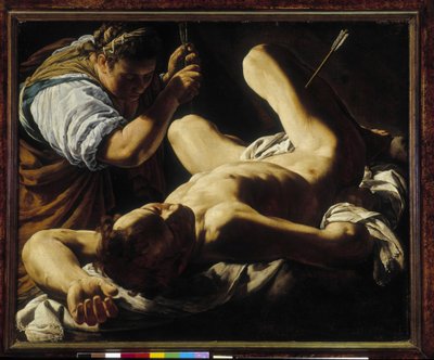 サン・セバスティアン、アイリーンに癒される 作： Marcantonio Bassetti