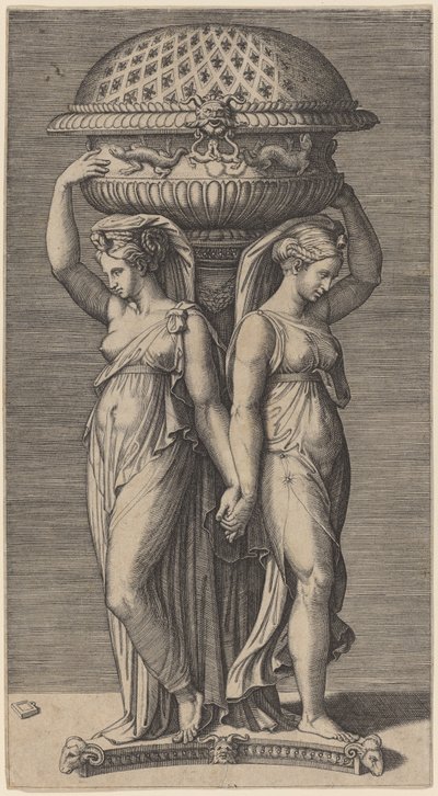 香炉 作： Marcantonio Raimondi