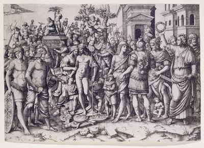 勝利（彫刻） 作： Marcantonio Raimondi