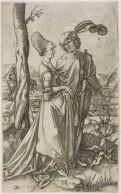 散歩 作： Marcantonio Raimondi
