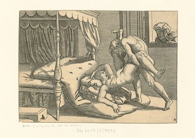 私モディ。 位置 9、1530-1540。 作： Marcantonio, Raimondi