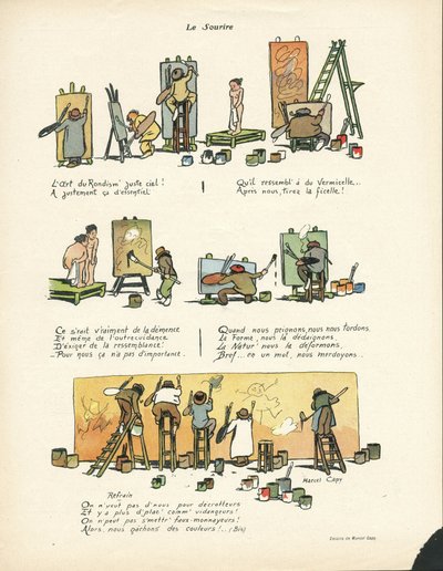 マルセル・キャピ（1865-1941）によるイラスト（『Le Smile』no.12、20/03/13） - ロンディズムの芸術 