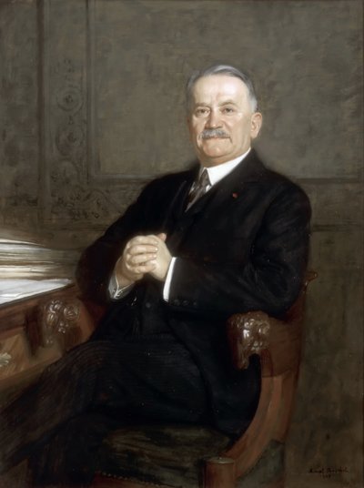 Gaston Doumergue 1863-1937の肖像 作： Marcel Andre Baschet