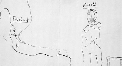 レイナルドハーンとの自画像、c1891-1922 作： Marcel Proust