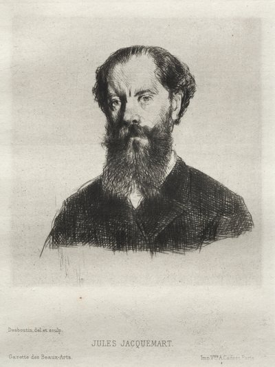 ジュール・ジャックマール 作： Marcellin Gilbert Desboutin