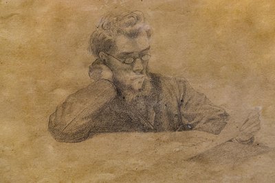 テレマコス・シニョリーニ 作： Marcellin Gilbert Desboutin