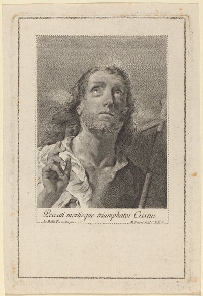 キリストは罪と死に打ち勝つ 作： Marco Alvise Pitteri after Giovanni Battista Piazzetta