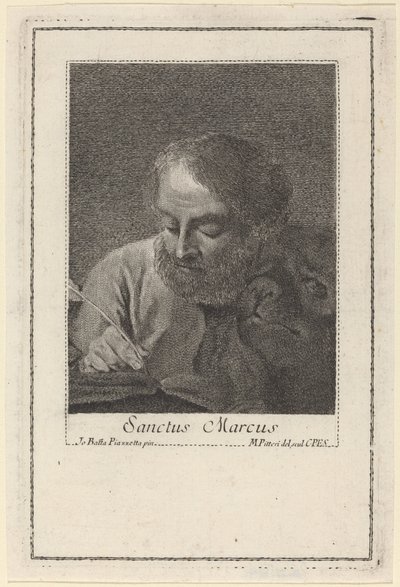 聖マルコ 作： Marco Alvise Pitteri after Giovanni Battista Piazzetta