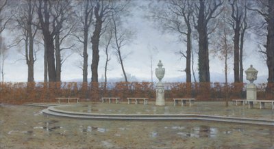 雨上がりのトリノ王宮庭園 作： Marco Calderini