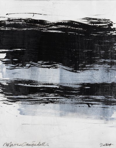 Big Line, 2024（キャンバスにアクリル画） 作： Marco Campedelli
