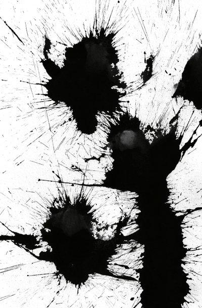 ブロット、2014年（紙にインク） 作： Marco Campedelli