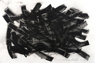 Saltus, 2012 （紙にインク） 作： Marco Campedelli