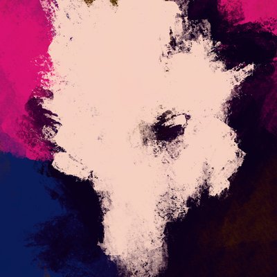 無題、2024年（デジタルペインティング） 作： Marco Campedelli