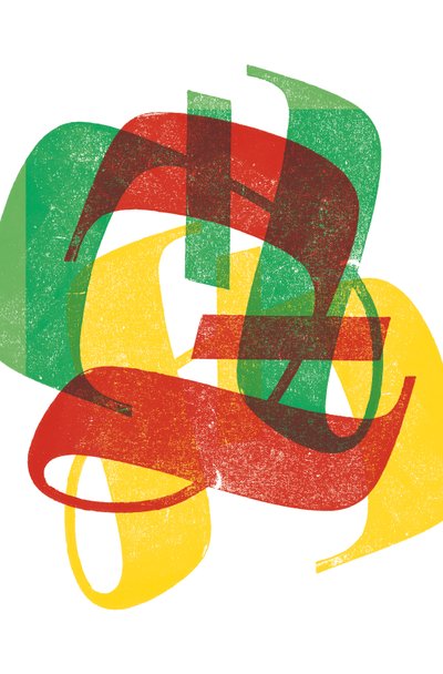 Z, 2014（紙に木版印刷） 作： Marco Campedelli