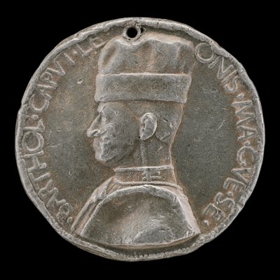 ベルガモのバルトロメオ・コッレオーネ、1400～1475年、コンドッティーレ［裏面］、1454年以降 作： Marco Guidizani
