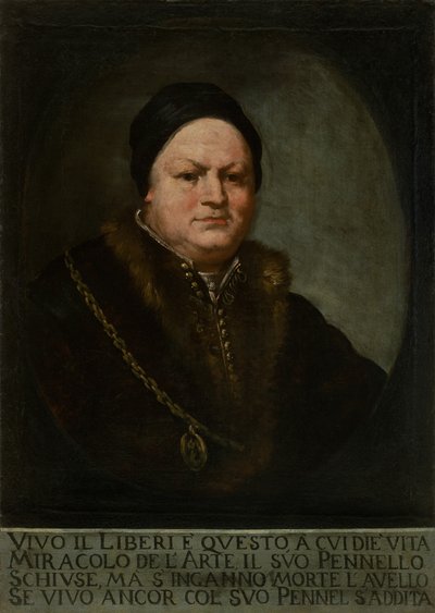 画家Pietro Liberi 1605-1687の肖像 作： Marco Liberi