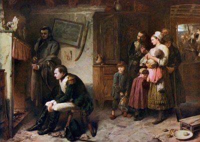 ウォータールーからパリへの道、1863年、1912年。 作： Marcus Stone