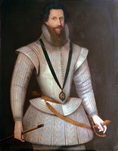 第2代エセックス伯爵ロバート・デヴリュー（1567～1601年） 作： Marcus the Younger Gheeraerts