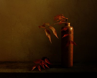 秋の静物画 作： Margaret Halaby