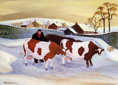 搾乳に行く 作： Margaret Loxton
