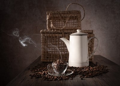 ほっこりコーヒータイム 作： Margareth Perfoncio