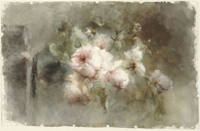 バラの花瓶 作： Margaretha Roosenboom