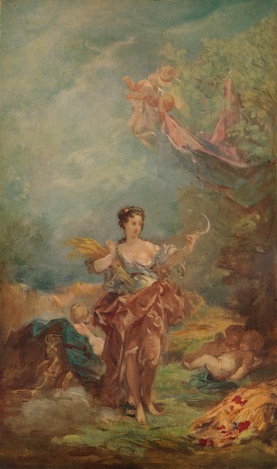 秋、c1802、1938 作： Marguerite Gerard
