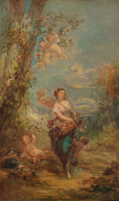 春、c1802、1938 作： Marguerite Gerard