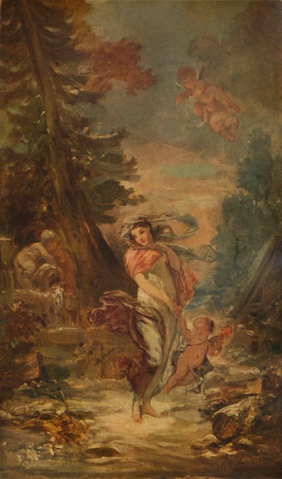 冬、c1802、1938 作： Marguerite Gerard