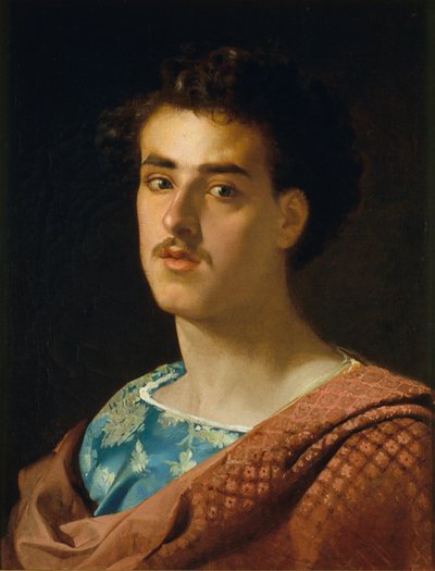 自画像 作： Marià Fortuny