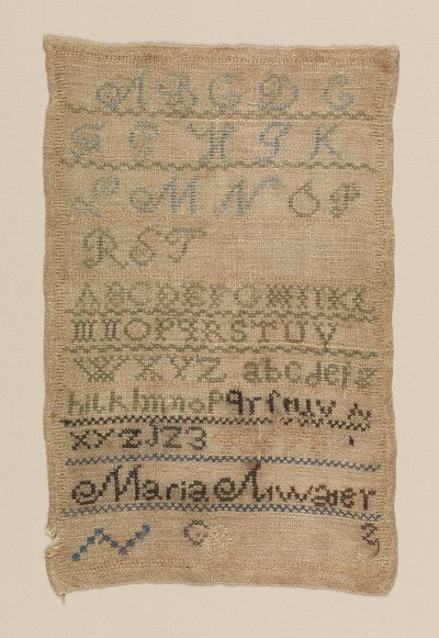 サンプラー 作： Maria Atwater