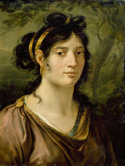 マリア・カッラーニ（1778-1803）の自画像 作： マリア・カラーニ