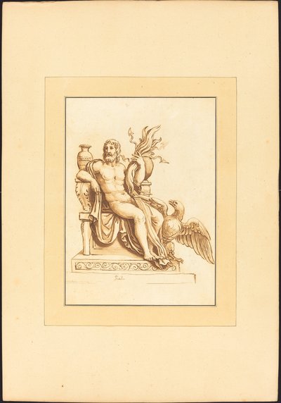 木星 作： Maria Catharina Prestel after Giulio Romano