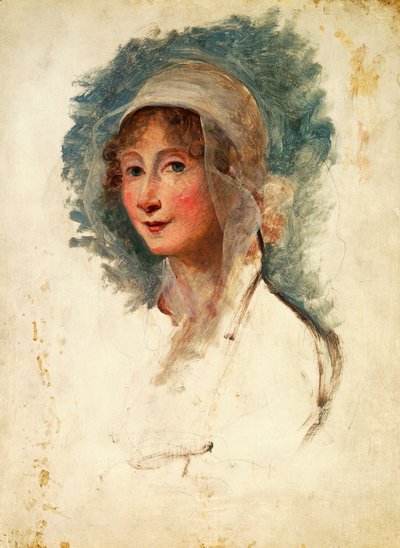 ジュリア・ボーンズアーナ・ベッカリアの肖像 作： Maria Hadfield Cosway