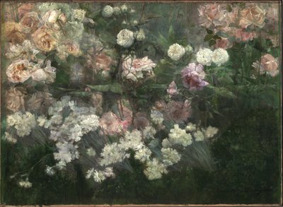 5月の庭 作： Maria Oakey Dewing