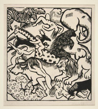 獣と男 作： Maria Uhden