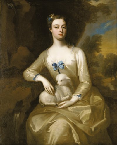 女性の肖像 作： Maria Verelst