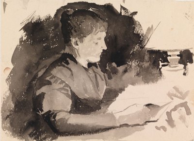 読書する女性 作： マリア・ウィーク