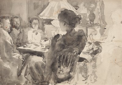 夕食後の会話 作： Maria Yakunchikova