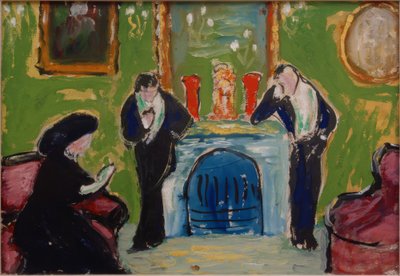 Am Kamin 作： Marianne von Werefkin