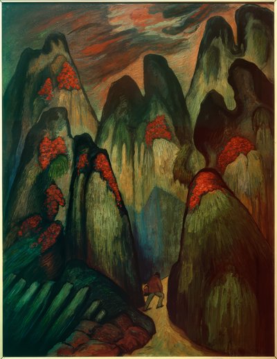 犯罪 作： Marianne von Werefkin