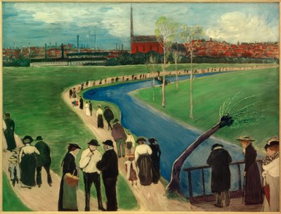 春の日曜日 作： Marianne von Werefkin