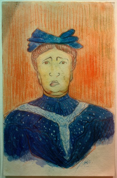 お手伝いさん 作： Marianne von Werefkin