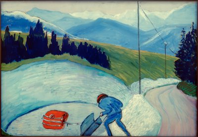 M. v。ウェレフキン、石の穴-絵画、1907 作： Marianne von Werefkin