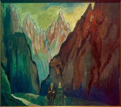人生に戻って 作： Marianne von Werefkin