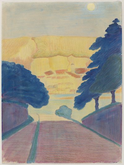 濠城 作： Marianne von Werefkin