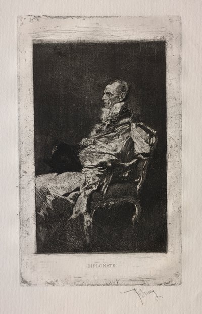 外交官 作： Mariano Fortuny y Marsal